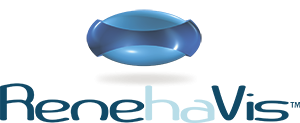 Вертикальный логотип RenehaVis
